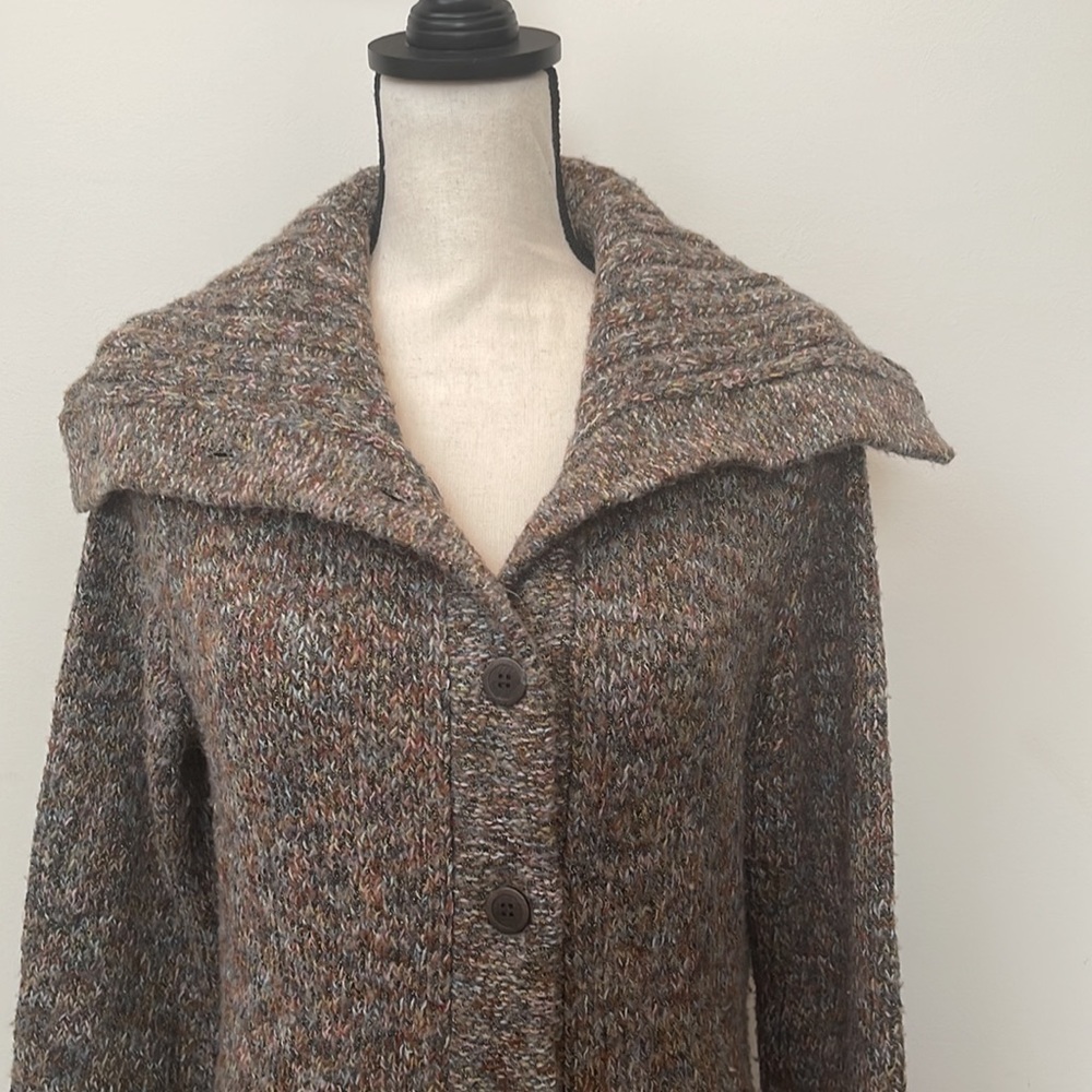 The Limited Long Belted Shawl Collar Cardigan Sweater - Picture 2 of 15